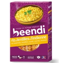 Riz basmati sauté lentilles indien. 250g