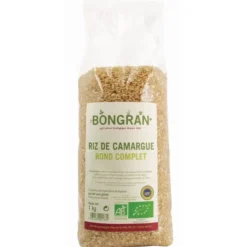 Riz de camargue rond complet 1kg