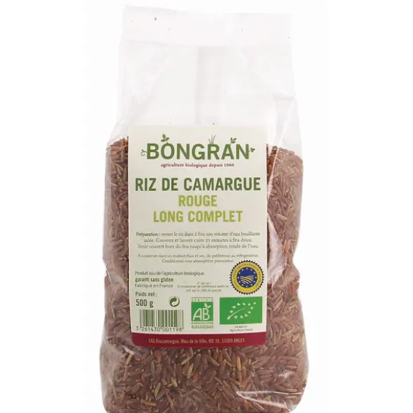 Riz de camargue rouge long complet 500g