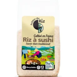 Riz rond blanc sushi Camargue 400g