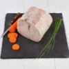 Rôti porc cuit herbes sans sel nitrité
