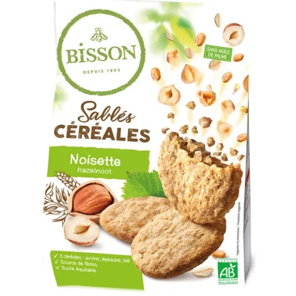 Sablé céréales noisette 200g