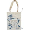 Sac en coton bio taille L - 45x35 cm