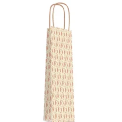 Sac kraft avec poignées ficelle pour bouteille revoluta