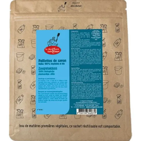 Sac réutilisable savon paillette 600g