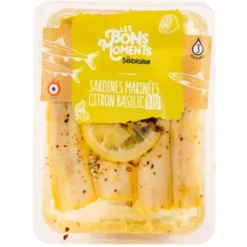 Sardines filets mariné citron (6) 150g