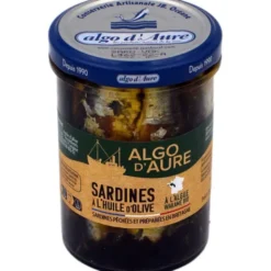 Sardines huile olive wakamé 190g