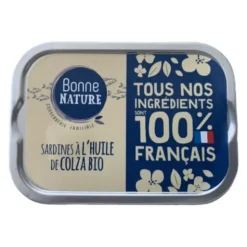 Sardines à l'huile de colza 115g