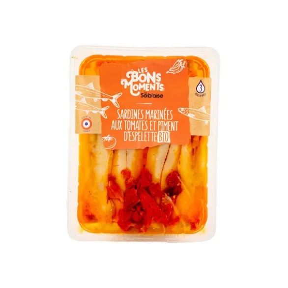 Sardines tomates piment Espelette 150g