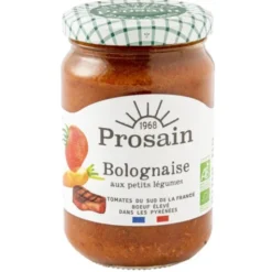 Sauce bolognaise boeuf et petits légumes 300g