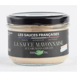 Sauce mayonnaise végétale aux oignons grillés 200g
