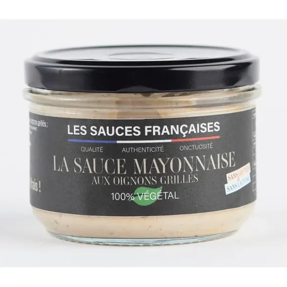 Sauce mayonnaise végétale aux oignons grillés 200g