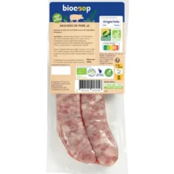 Saucisse de porc (2) 240g