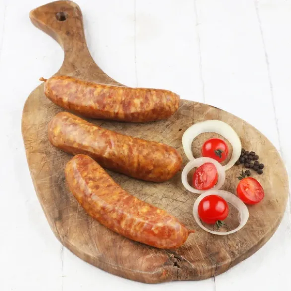 Saucisse fumée sans sel nitrité