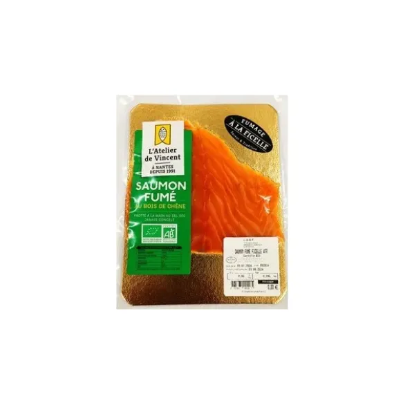 Saumon fumé ficelle 4 tranches env. 150g