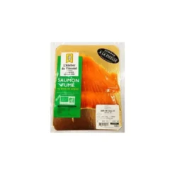 Saumon fumé ficelle 2 tranches env.80g