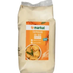 Semoule blanche de blé dur fine 500g