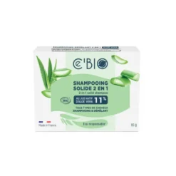 Shampooing solide 2 en 1 aloe vera 85g