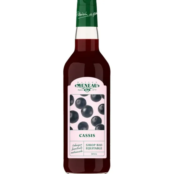Sirop de cassis au sucre de canne 50cl
