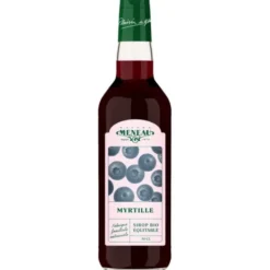 Sirop de myrtille au sucre de canne 50cl