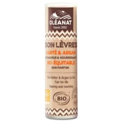 Soin lèvres karité argan équitables 4.5g