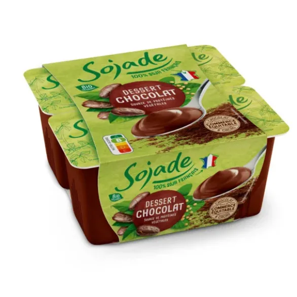 Sojade dessert chocolat 4x100g