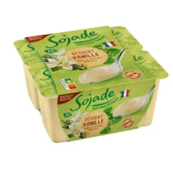 Sojade dessert vanille 4x100g