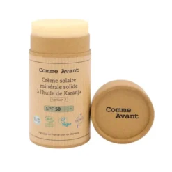 Solaire SPF50 crème solide à l'huile de karanja 80g