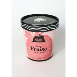 Sorbet fraise 68% fruits 340g