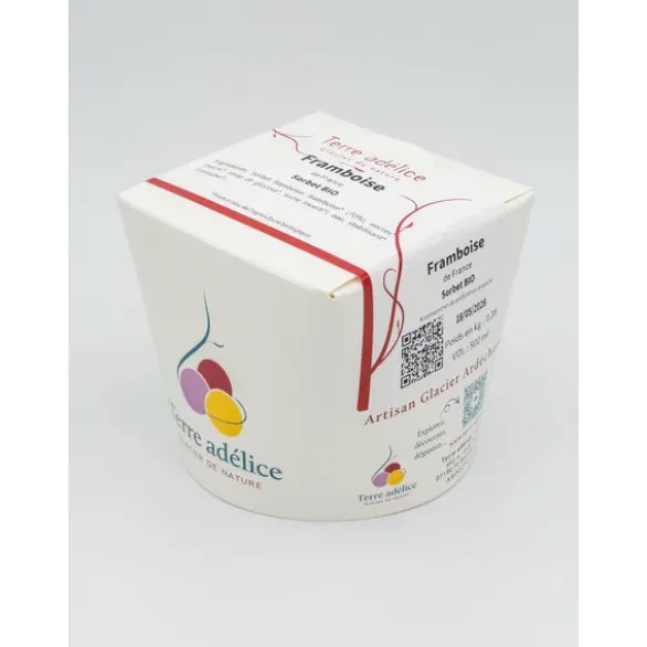 Sorbet framboise 380g