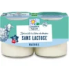 Spécialité laitière brebis délactosée nature 2x125g