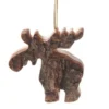 Suspension en bois - cerf