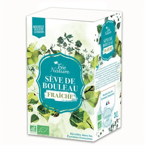 Sève de bouleau fraîche 3L