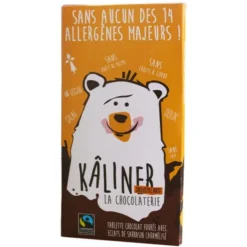 Tablette chocolat fourré avec éclats de sarrasin caramélisés 100g