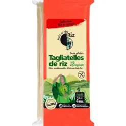 Tagliatelles thaïes de riz 1/2 complet 400g