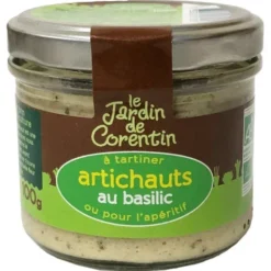 Tartinable artichauts et basilic 100g