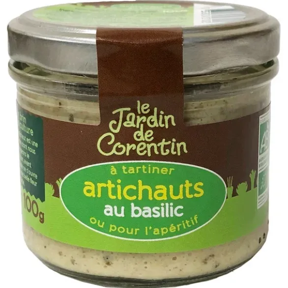 Tartinable artichauts et basilic 100g