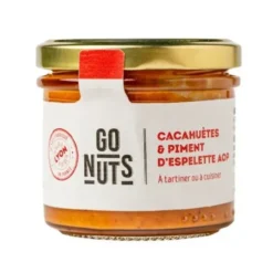 Tartinable cacahuète & piment d'Espelette 100g