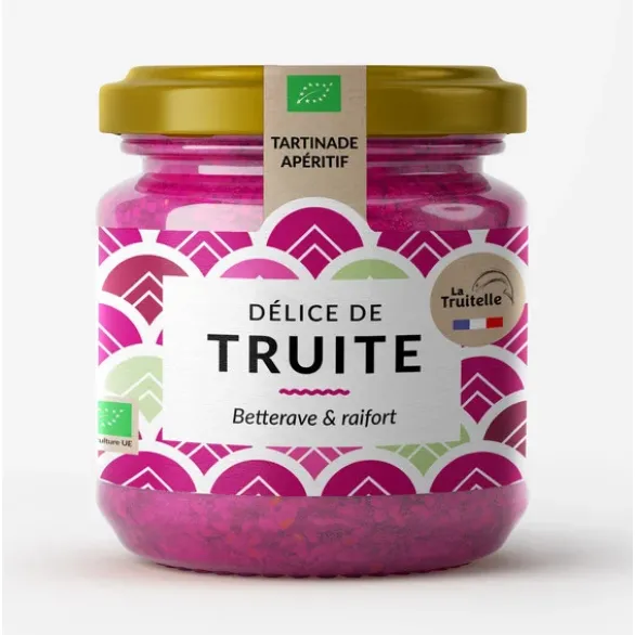 Tartinade truite betterave raifort 90g