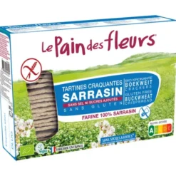 Tartines craquantes sarrasin sans sel ni sucres ajoutés sans gluten 300g