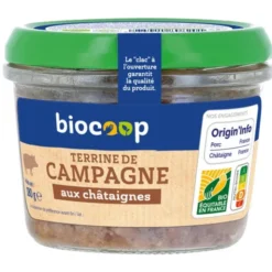 Terrine campagne châtaigne 180g