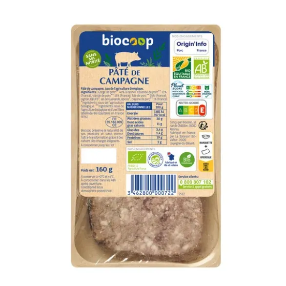 Terrine de campagne supérieure