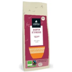 Thé noir jasmin pêche myrtille 100g