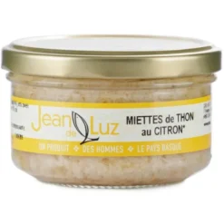 Thon blanc germon miettes citron 140g