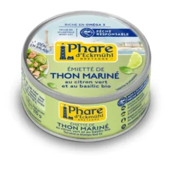 Thon blanc miettes citron basilic 115g