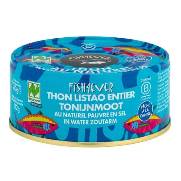Thon listao au naturel hyposodé 112g net égoutté