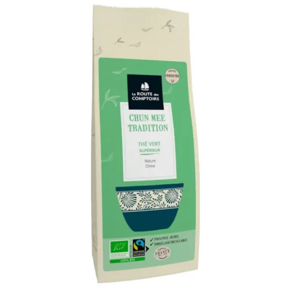 Thé vert Chine Chun Mee spécial 100g