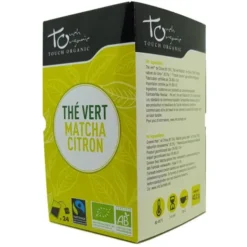Thé vert matcha citron 24x1,8g