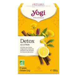 Tisane détox citron 17x1,8g