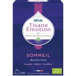 Tisane Emotion aux Fleurs de Bach - Sommeil douce nuit sachet (20) 32g